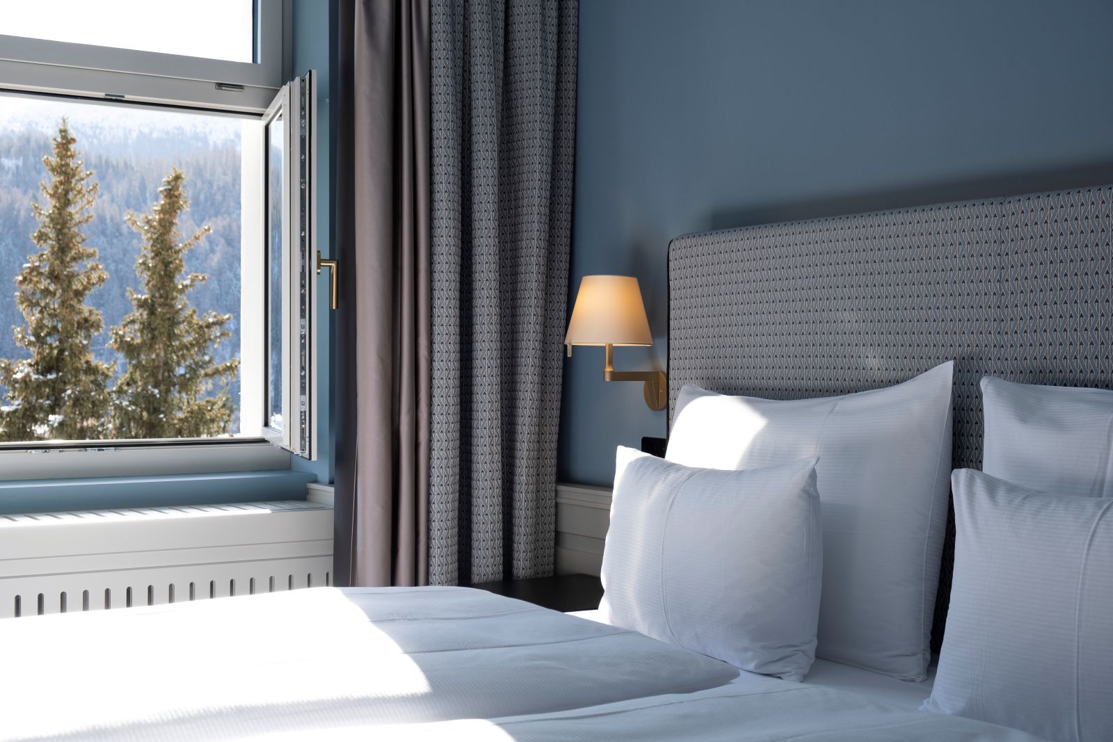Hotel Cresta Palace, St Moritz - sunny double room